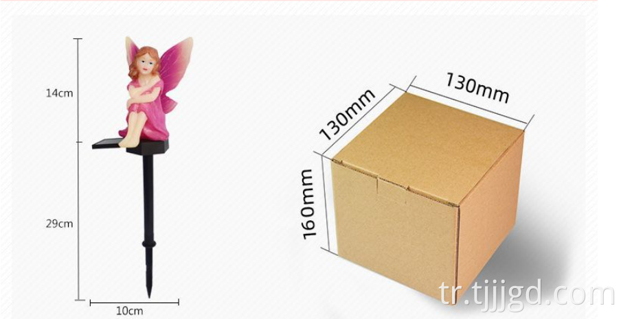 Enamel Flower Fairy Courtyard Lamp